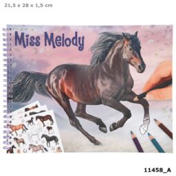 Miss Melody Lovas Kifestőkönyv