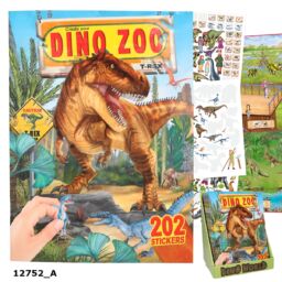 Dino Zoo Kreatív Matricás Tervező