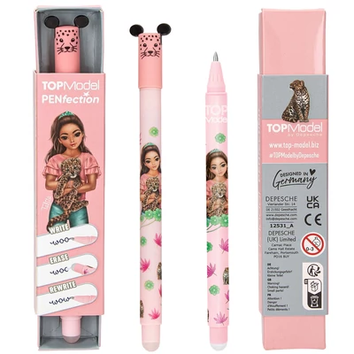 TOPModel Radírozható Zseléstoll, Leopárd