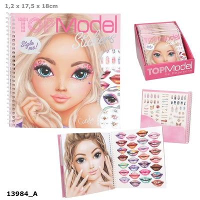 TOPModel Dress Me Up, Smink és Köröm Matricás Tervező