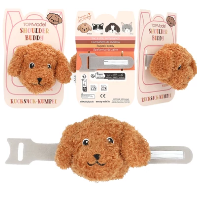 TOPModel Válltáska Plüss Dísz, Barna Kutya