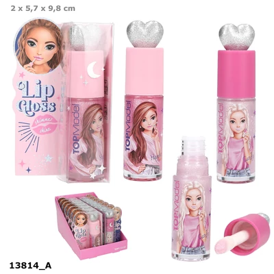 TOPModel Csillámos Szájfény, Világos rózsaszín kupakkal BEAUTY and ME 