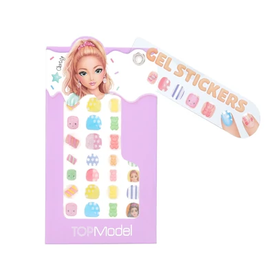 TOPModel Körömmatrica, Lila CANDY GLAM