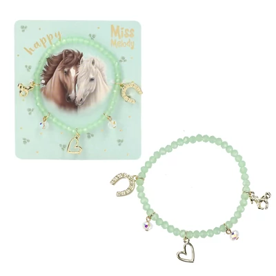 Miss Melody Gyöngyös Karkötő, Zöld