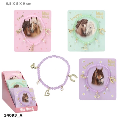 Miss Melody Gyöngyös Karkötő, Rózsaszín