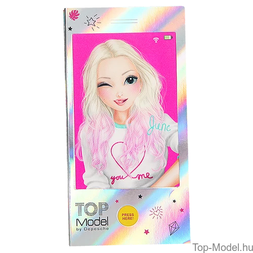 Kép 3/5 - TOPModel mini ruhatervező könyv zenével