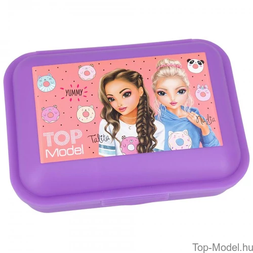 Kép 2/4 - TopModel uzsonnás doboz lila CANDY CAKE