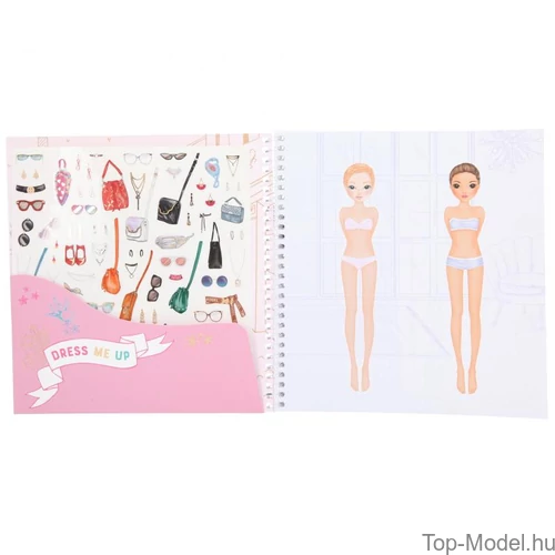 Kép 3/6 - TOPModel Dress Me Up Matricás Ruhatervező