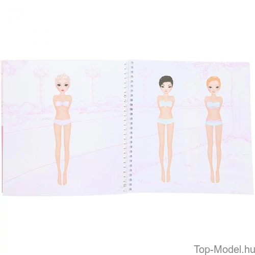Kép 4/6 - TOPModel Dress Me Up Matricás Ruhatervező