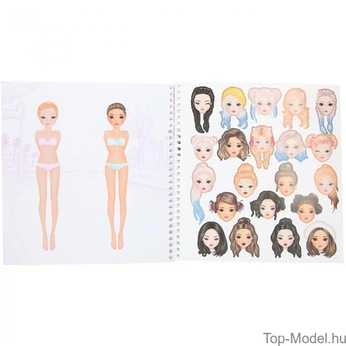 Kép 5/6 - TOPModel Dress Me Up Matricás Ruhatervező