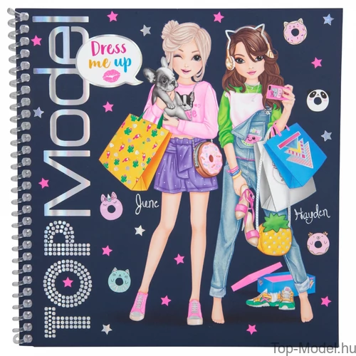 Kép 2/3 - TOPModel Dress me up matricás ruhatervező