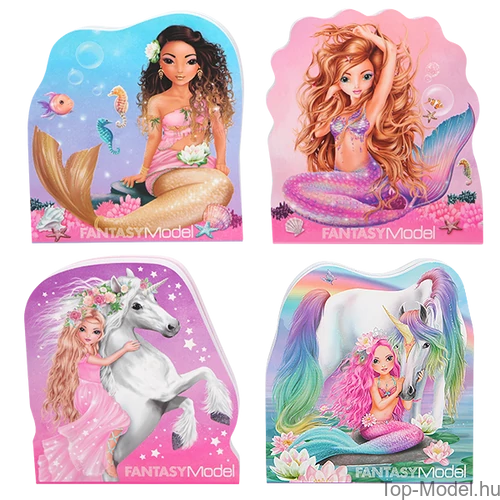 Kép 2/6 - Fantasy Model notesz MERMAID, kéksellő