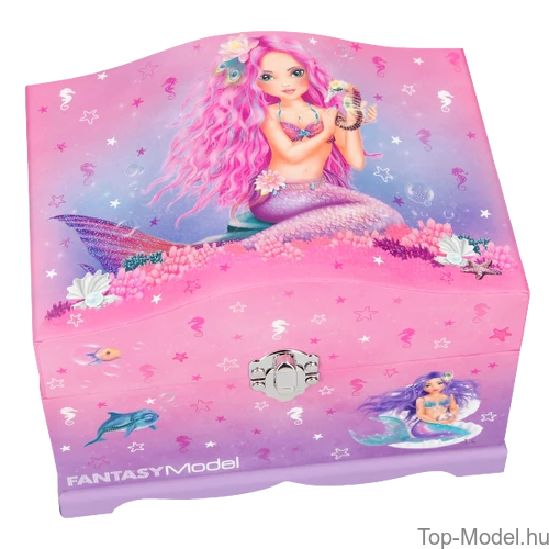 Kép 2/4 - Fantasy Model Ékszerdoboz nagy  MERMAID