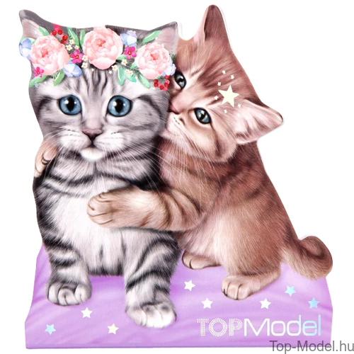 Kép 4/8 - TOPModel Kitty & Doggy notesz, egy kutya-kék