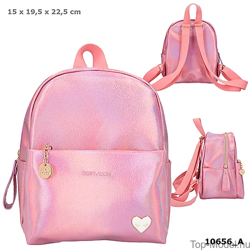 Kép 1/3 - TOPModel hátizsák kicsi pink glamshine