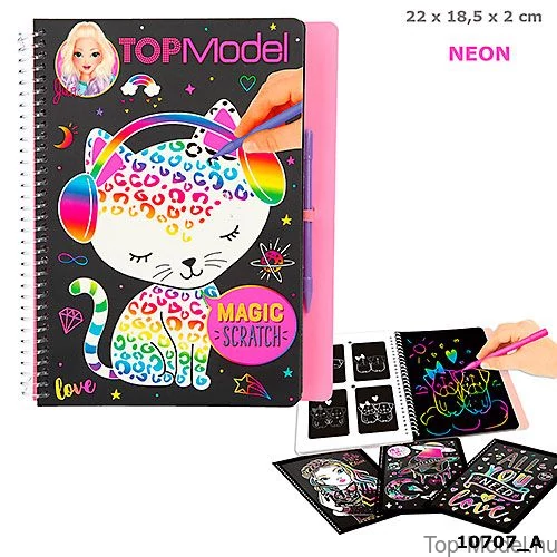 Kép 1/3 - TOPModel mágikus kaparós tervező