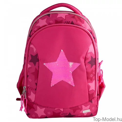 Kép 2/4 - TOPModel iskolatáska pink star