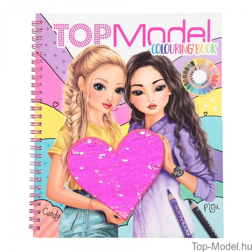 Kép 2/7 - TOPModel színezőkönyv