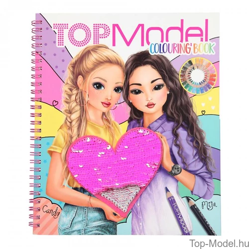 Kép 3/7 - TOPModel színezőkönyv