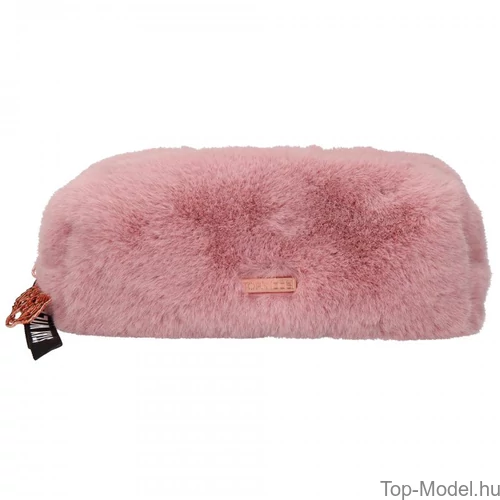 Kép 8/9 - TOPModel szőrös hengertolltartó, szürke