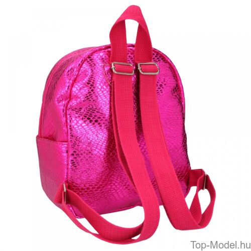 Kép 3/3 - TOPModel mini hátizsák kígyóbőr mintás pink