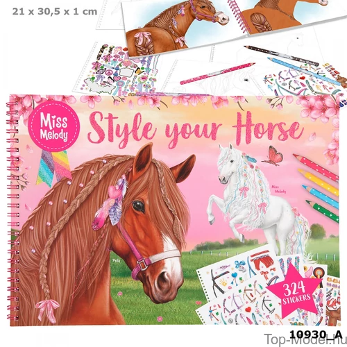 Kép 1/3 - Miss Melody Style your Horse tervező