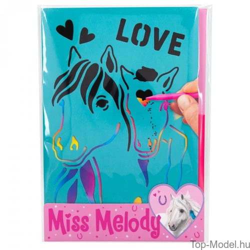 Kép 2/3 - Miss Melody Magic Kártya sablonnal