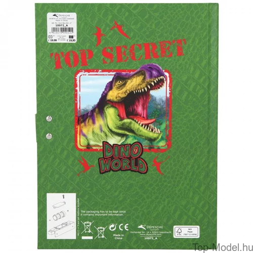 Kép 5/5 - Dino World titkos napló hanggal