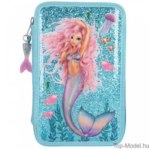 Kép 2/4 - Fantasy Model 3 emeletes töltött tolltartó MERMAID