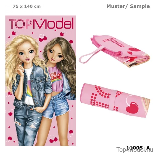 Kép 1/4 - TOPModel mikroszálas törölköző CHERRY BOMB