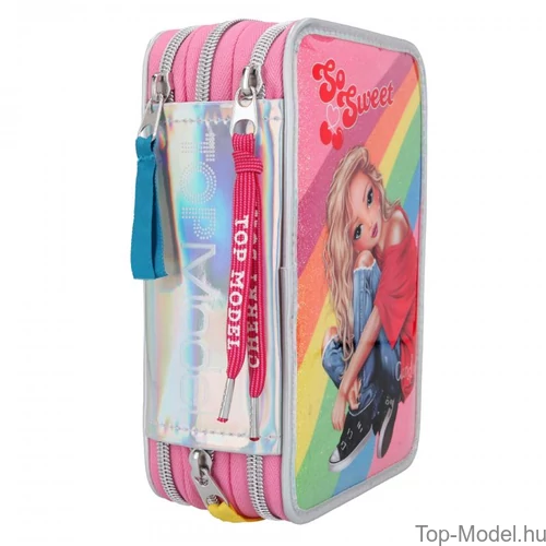 Kép 3/4 - TOPModel töltött 3 em tolltartó CHERRY BOMB HOLO