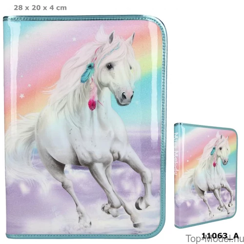 Kép 1/3 - Miss Melody Töltött tolltartó A/4 RAINBOW