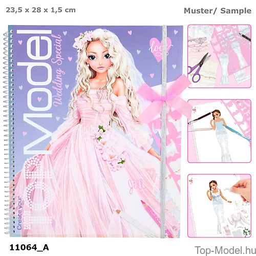 Kép 1/3 - TOPModel esküvői ruhatervező