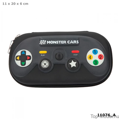 Kép 1/3 - Monster Cars Konzol Alakú Tolltartó