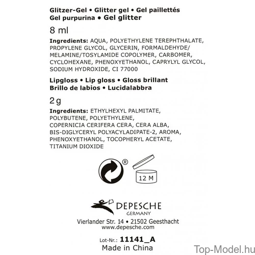 Kép 2/2 - TOPModel szépségkészlet CANDY CAKE