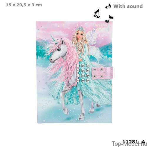 Kép 1/2 - Fantasy Model Számkódos Titkosnapló ICEFRIENDS
