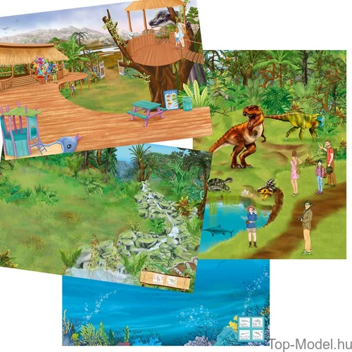 Kép 6/6 - Dino ZOO Matricás Tervező