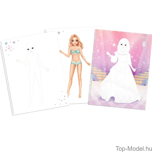 Kép 2/8 - TOPModel Glamour speciális ruhatervező