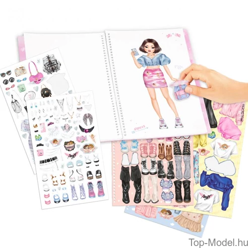 Kép 2/8 - TOPModel Dress Me Up Matricás Tervező KITCHY ANGEL
