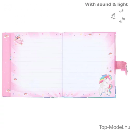 Kép 6/7 - Ylvi & Minimoomis számkódos, zenélő napló