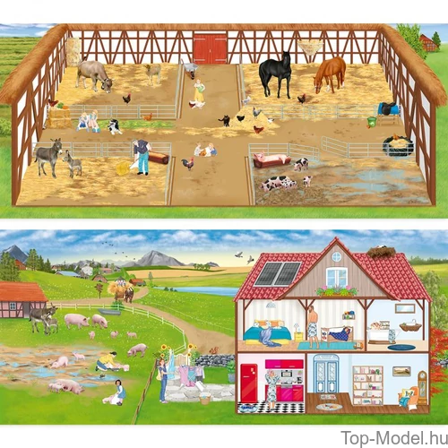Kép 4/4 - Farm Kreatív Matricázós Könyv