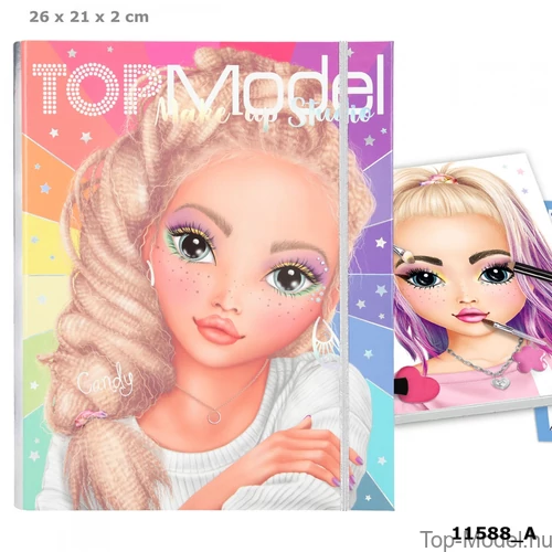 Kép 1/4 - TOPModel Kreatív Sminktervező Sminkkészlettel