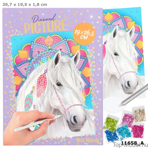 Kép 1/6 - Miss Melody Gyémántkép készítő