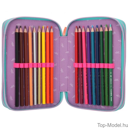 Kép 5/8 - TOPModel 3 Emeletes Töltött Tolltartó TINY DANCER