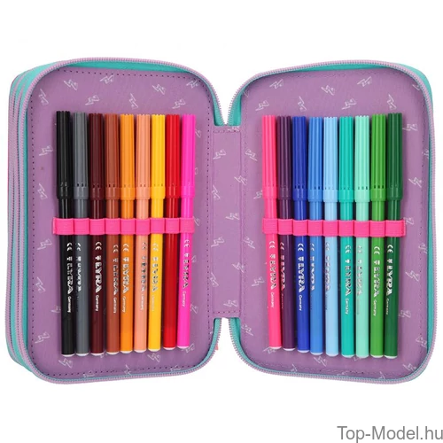 Kép 6/8 - TOPModel 3 Emeletes Töltött Tolltartó TINY DANCER