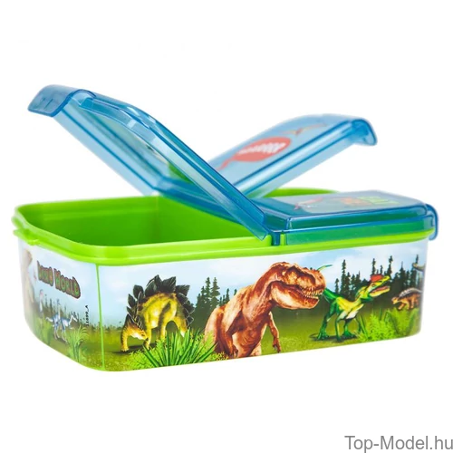 Kép 4/7 - Dino World Uzsonnásdoboz Zöld