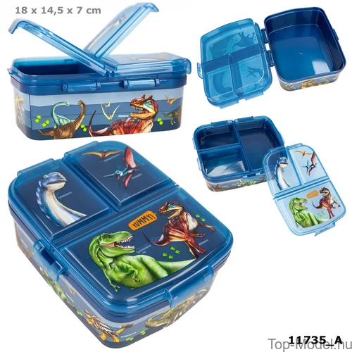 Kép 1/8 - Dino World Uzsonnásdoboz XXL méretben