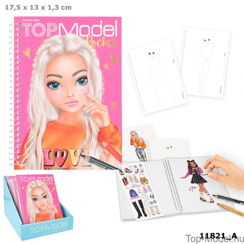 Kép 1/5 - TOPModel Zsebkifestő rózsaszín