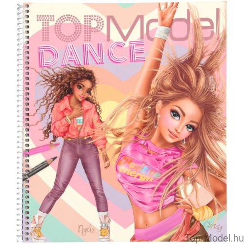 Kép 2/6 - TOPModel DANCE Ruhatervező Könyv 