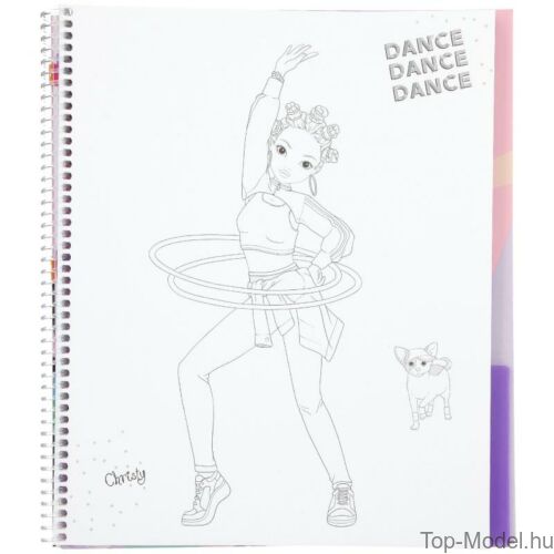 Kép 8/8 - TOPModel DANCE Ruhatervező Könyv 
